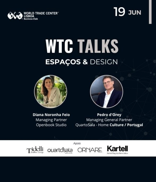 WTC Talks Espaços & Design | Openbook Studio at World Trade Center Lisboa