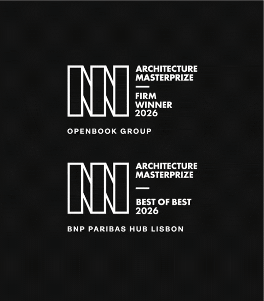 Openbook Group wins a double distinction at the Architecture MasterPrize 2026